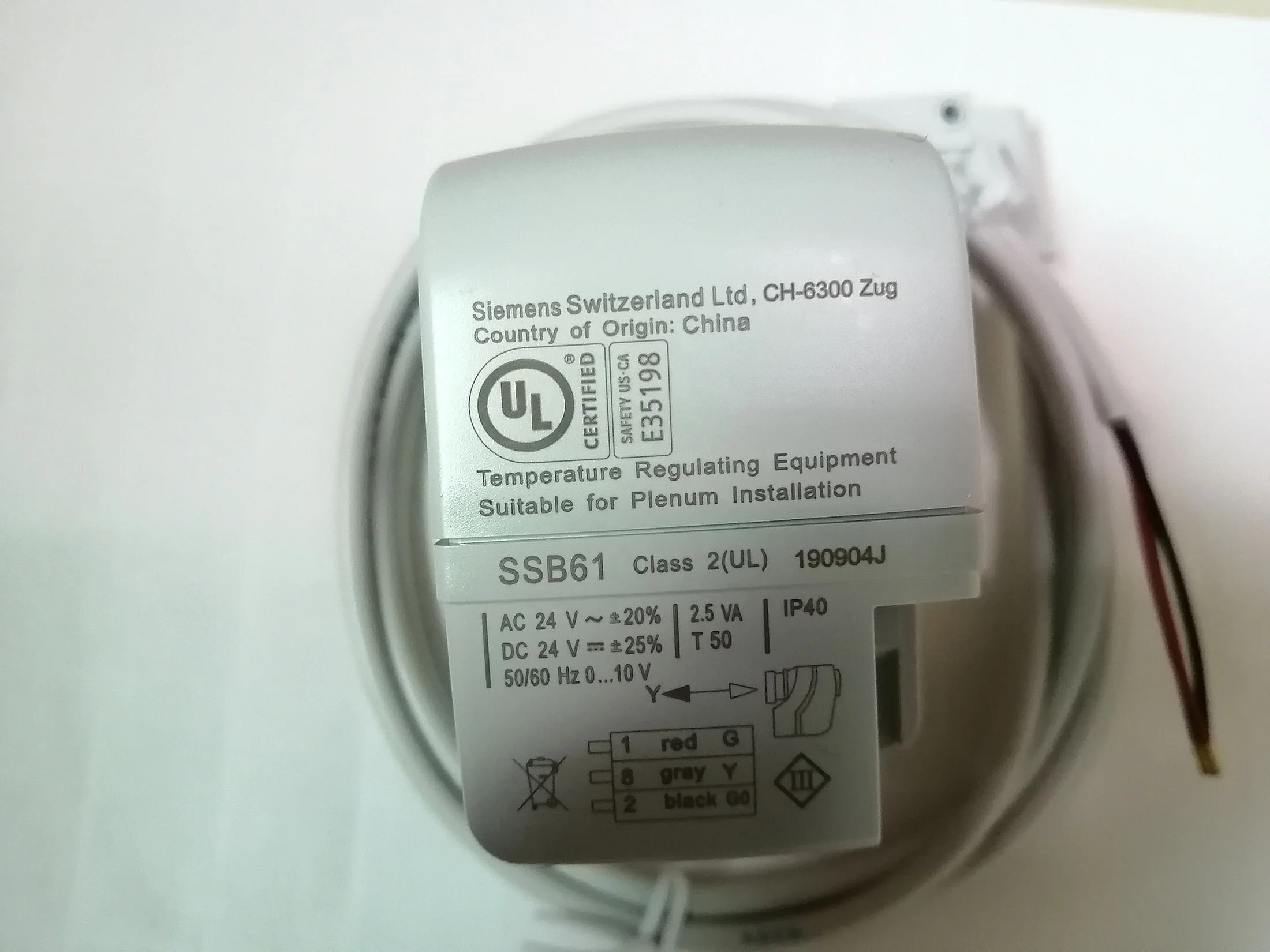 Machine Spare Part Electrical Actuator Technotrans SSC61 SSB61 With High Quality