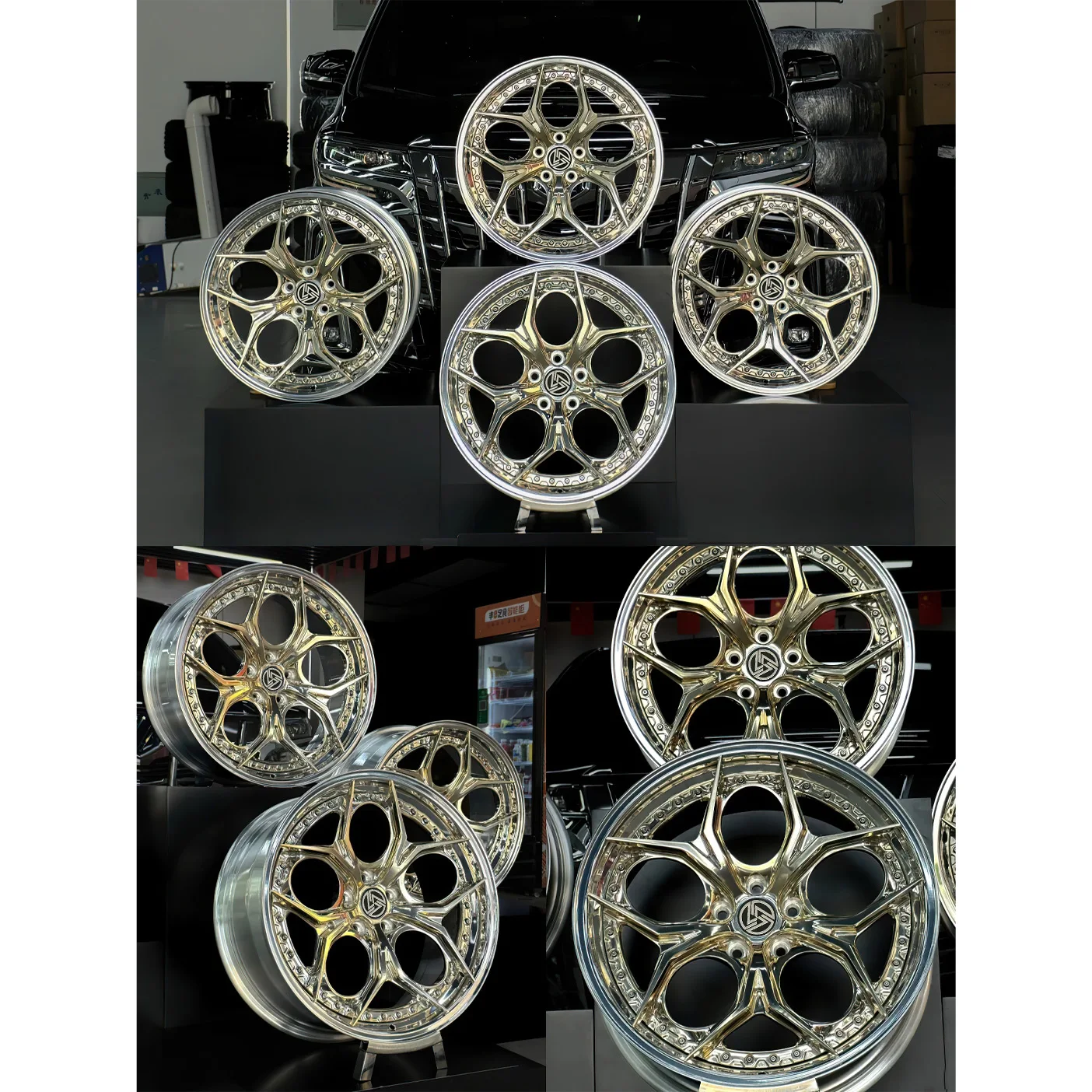 XL 2-Piece Concave Forged Racing Car Wheel Deep Dish Custom 5x114.3 5x120 5x112 Alloy Wheels for 17 18 19 20 21 22 Inch Car New - Image 3
