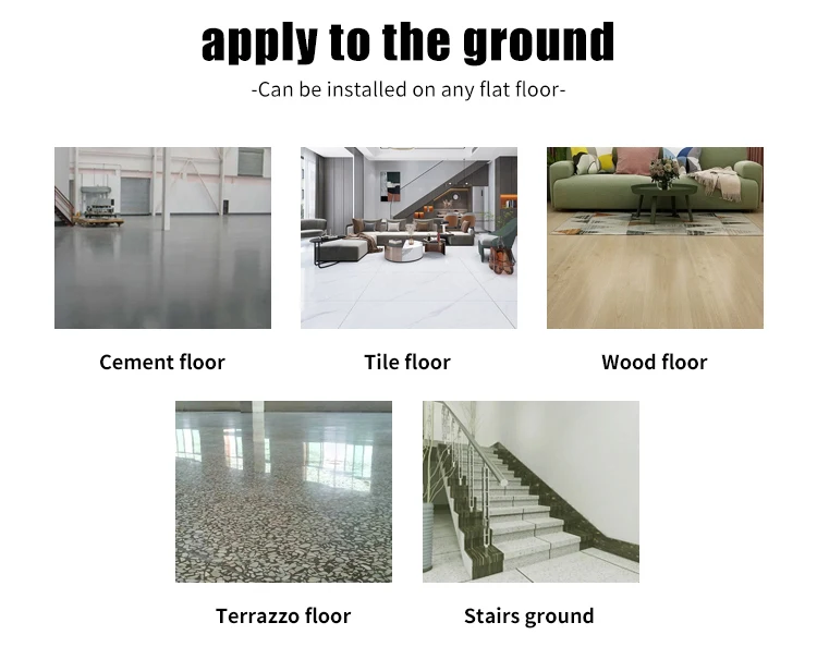 Self Adhesive Vinyl Flooring with European Style Wood Design for Indoor Use