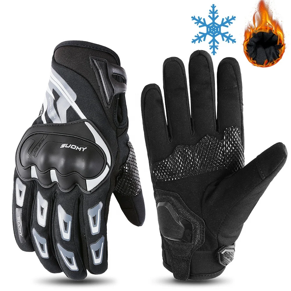 Suomy Motorcycle Gloves Windproof Waterproof Guantes Moto Men Motorbike