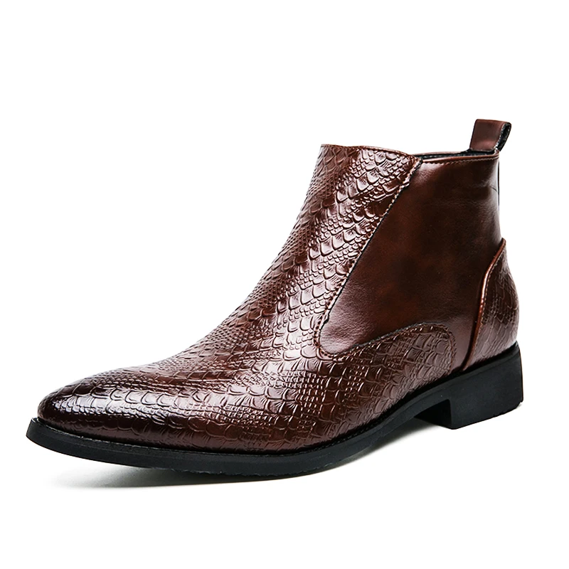 green emerald velvet dress Amazon.com | Santimon Men's Buckle Leather Formal Dress Boots Side Zipper,  Cap Toe Casual Ankle Boots Black 6.5 US