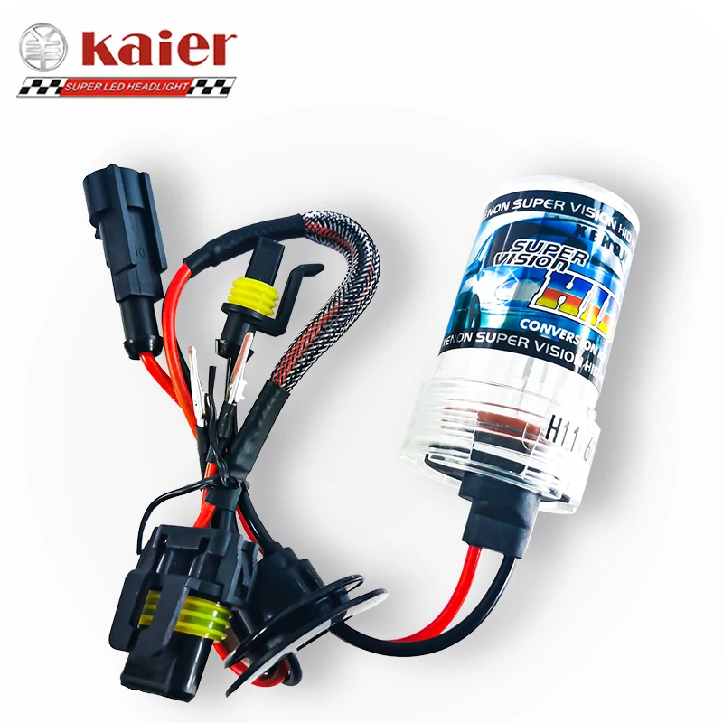 Kit Xénon Autovizion 55W 9006 HB4 4300K - Faisceau Bas, Couleur OEM, Neuf