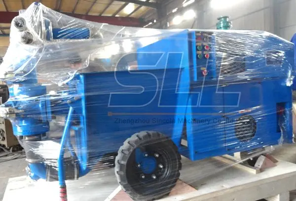 
 Китайский поставщик, пистолет для распыления бетона/строительный насос/штукатурная машина для Bauma, Китай  