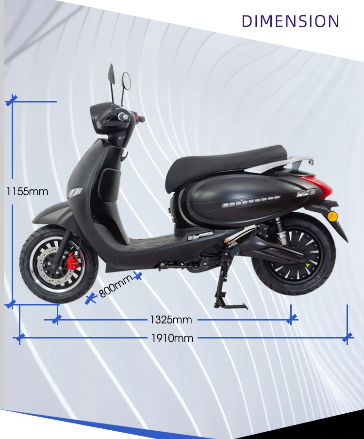 Goldenlion JS2A-25 Electric Scooter - 5000W Power & Speed