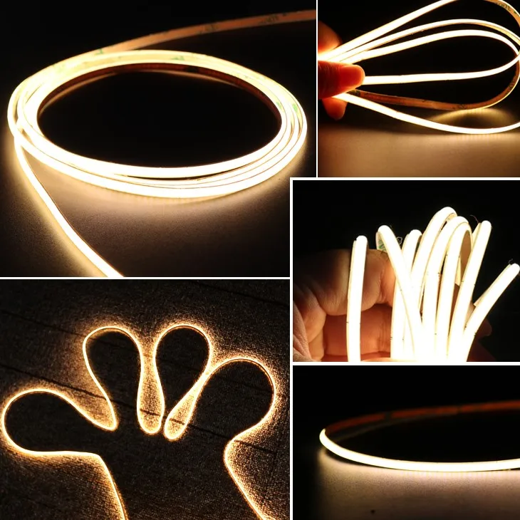 Width 8mm 10W/M Flexible Ribbon Tape 480 Leds IP20 For Decoration