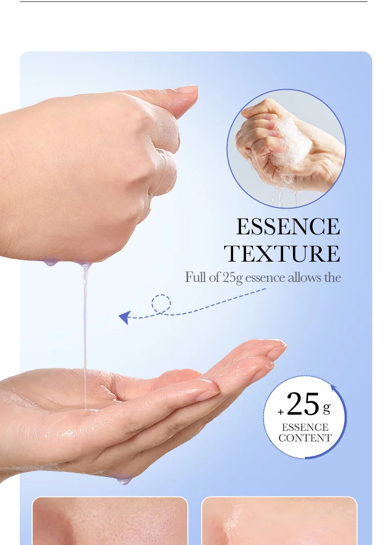 Beauty Product BIOAQUA Private Label Korean Skin Care Facial Mask Whitening and Moisturizing Hyaluronic Acid Sheet Mask