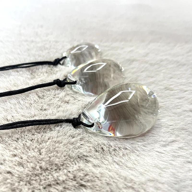 Crystal Yoni Egg Wholesale Borosilicate Glass Yoni Eggs Kegel Balls