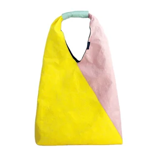 Custom Fashion Recycled Reusable Shopping Travel Tyvek Bag Tote