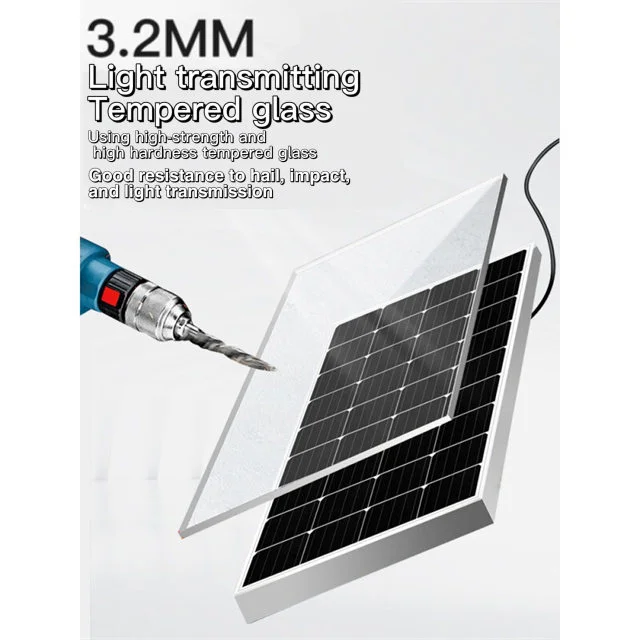 3.2mm Tempered Transparent Solar Glass