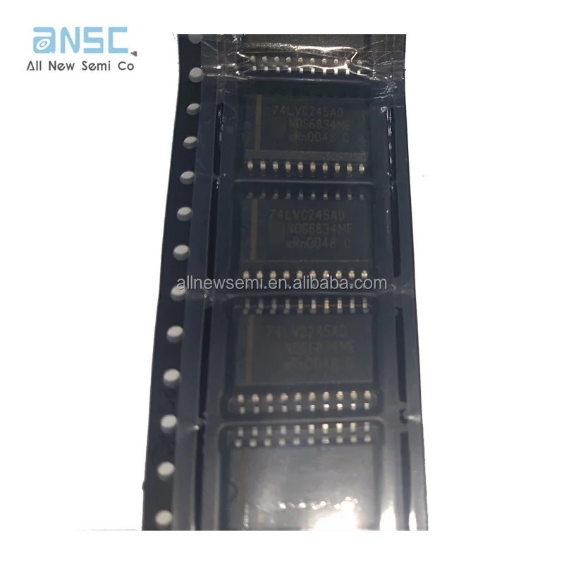 Hot sale Original 74LVC245AD IC Logic Bus Driver/Transceivers SERIES 8-BIT TRANSCEIVER TRUE OUTPUT PDSO20 7.50 MM PLASTIC SOP-20