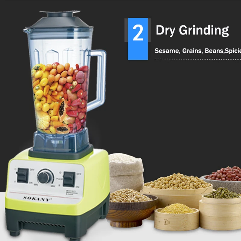 Zaicon HSB8608B-SLATE Heavy-Duty High-Speed Blender Slate / BrandsMart USA