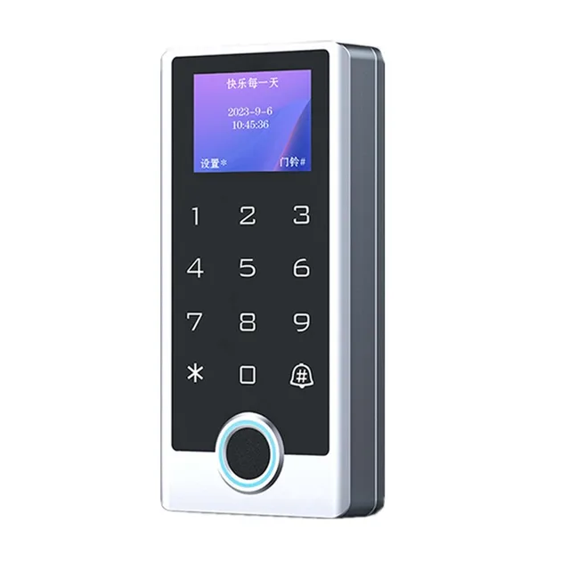 WiFi Biometric Fingerprint Access Control Keypads Metal IP66 Tuya WiFi Access Control System