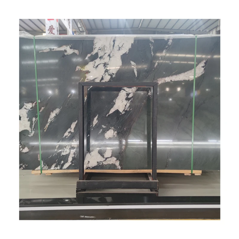 Tấm đá cẩm thạch xanh hiện đại khổ lớn, bề mặt được đánh bóng, bảo hành 1 năm. Thích hợp cho khách sạn, phòng tắm, sàn nhà, bàn ghế. Sẵn sàng cho việc ứng dụng đồ họa.