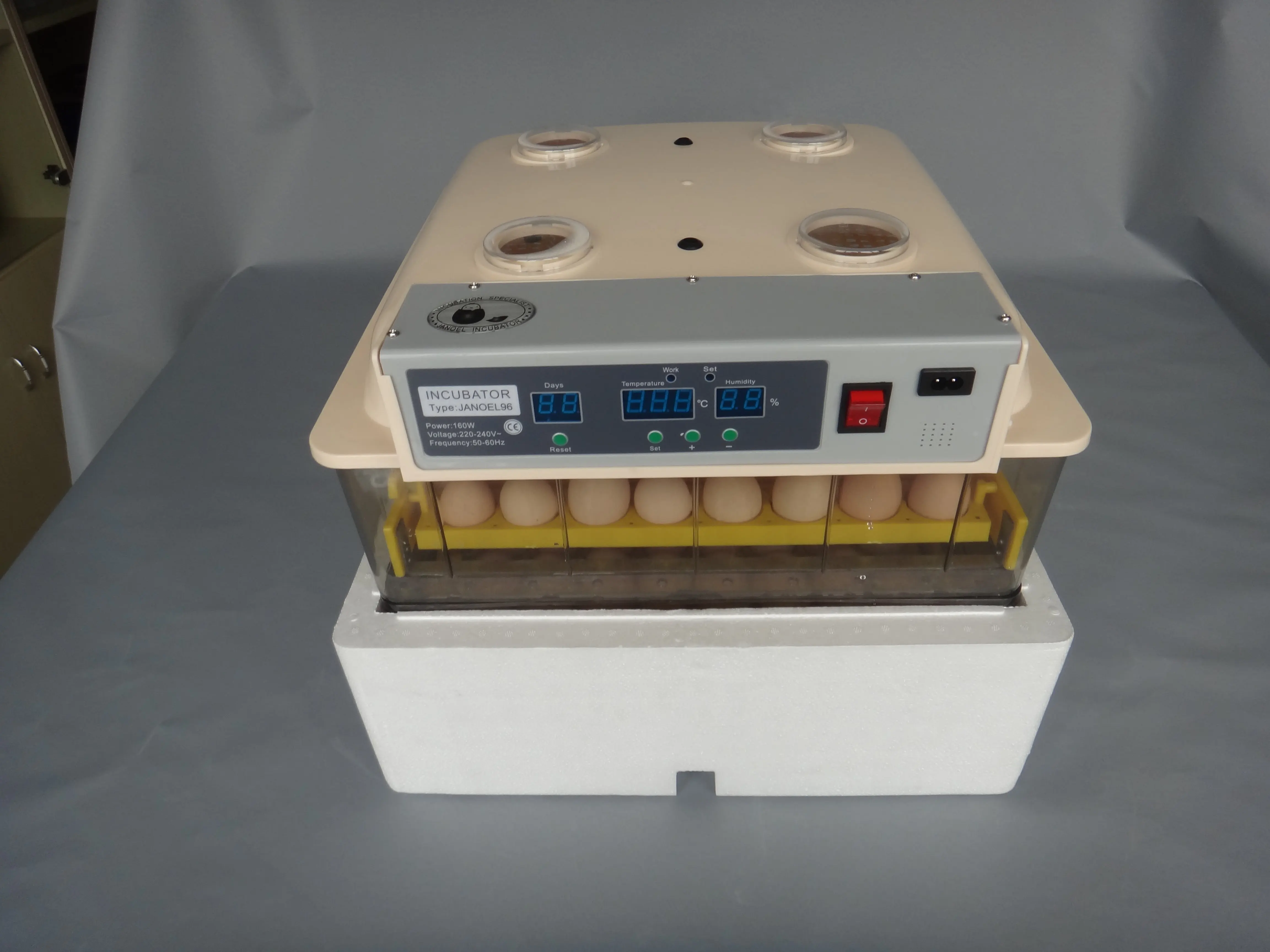 Manufacturer Latest 96 Eggs Incubator Lab Intelligent Automatic Large Incubator