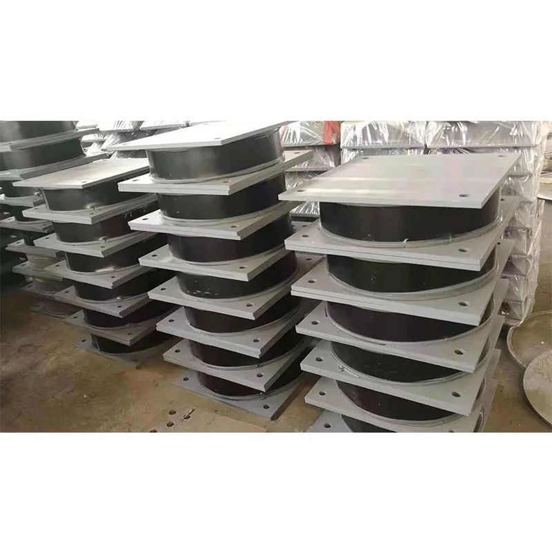 High Damping Steel Structure Basin Type Rubber Bearings for Industrial Use Earthquake Isolation for Bridge Building Cutting