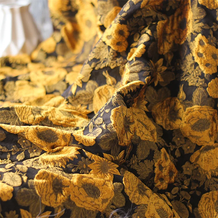 Authentic Monogram Jacquard Fabric 1 Yard - Buy Sheer Fabric  Jacquard,Brocade Fabric Jacquard Floral,Jacquard Hairy Knitted Fabrics  Product on