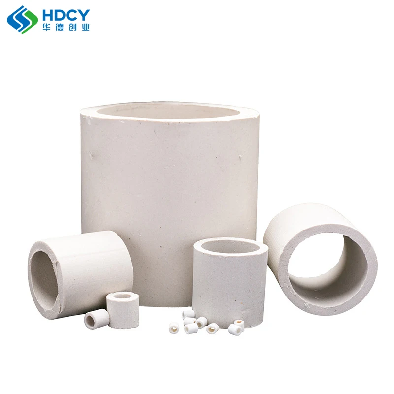 Ceramic Raschig Ring Packing Desulfurization Tower Ceramic Ring Ceramic ...