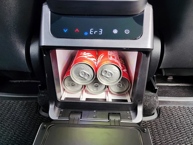 Colku New Energy Electric Vehicle Portable Armrests Modified Auto Fridge Refrigerator For Tesla