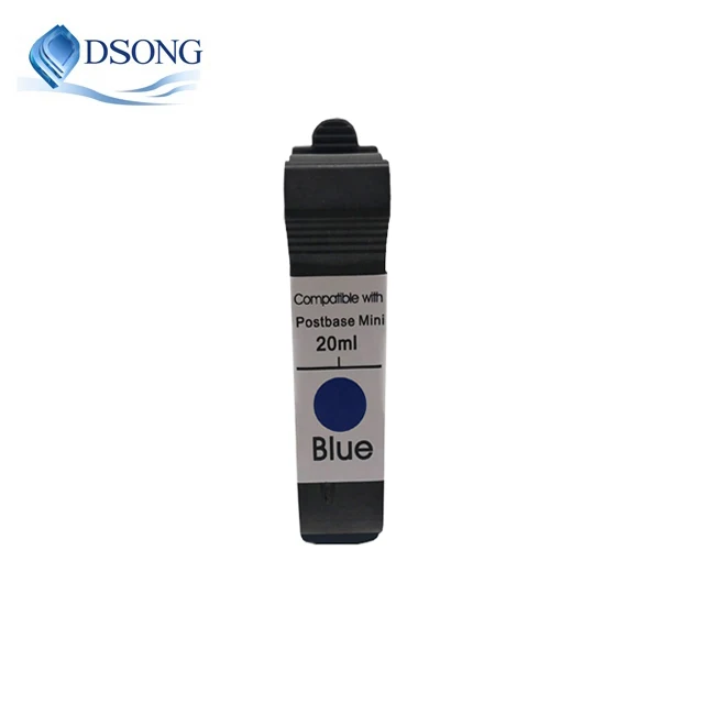 FP PostBase Mini PMIC 10 Standard Capacity 10ml Compatible Mailing Machine Red Fluorescent Ink Cartridge