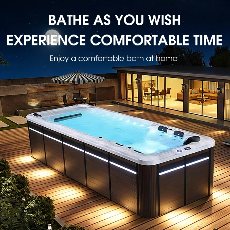 インフレータブルホットタブ 2～4人用 屋外スパ、120ジェット付き