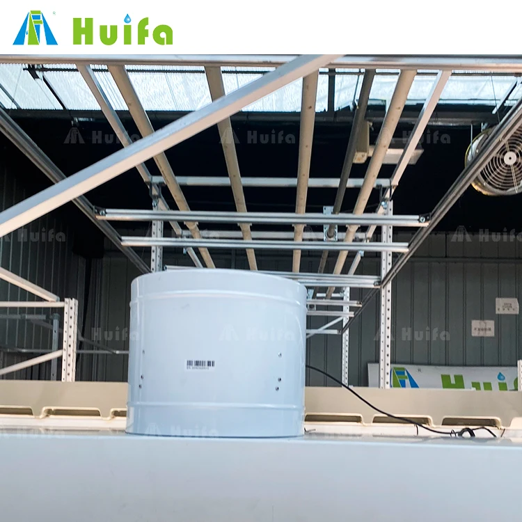 Hydroponic Pot Plant System Vertical Grow Rack Microgreen Growing Racks and Flow Rolling Bench
