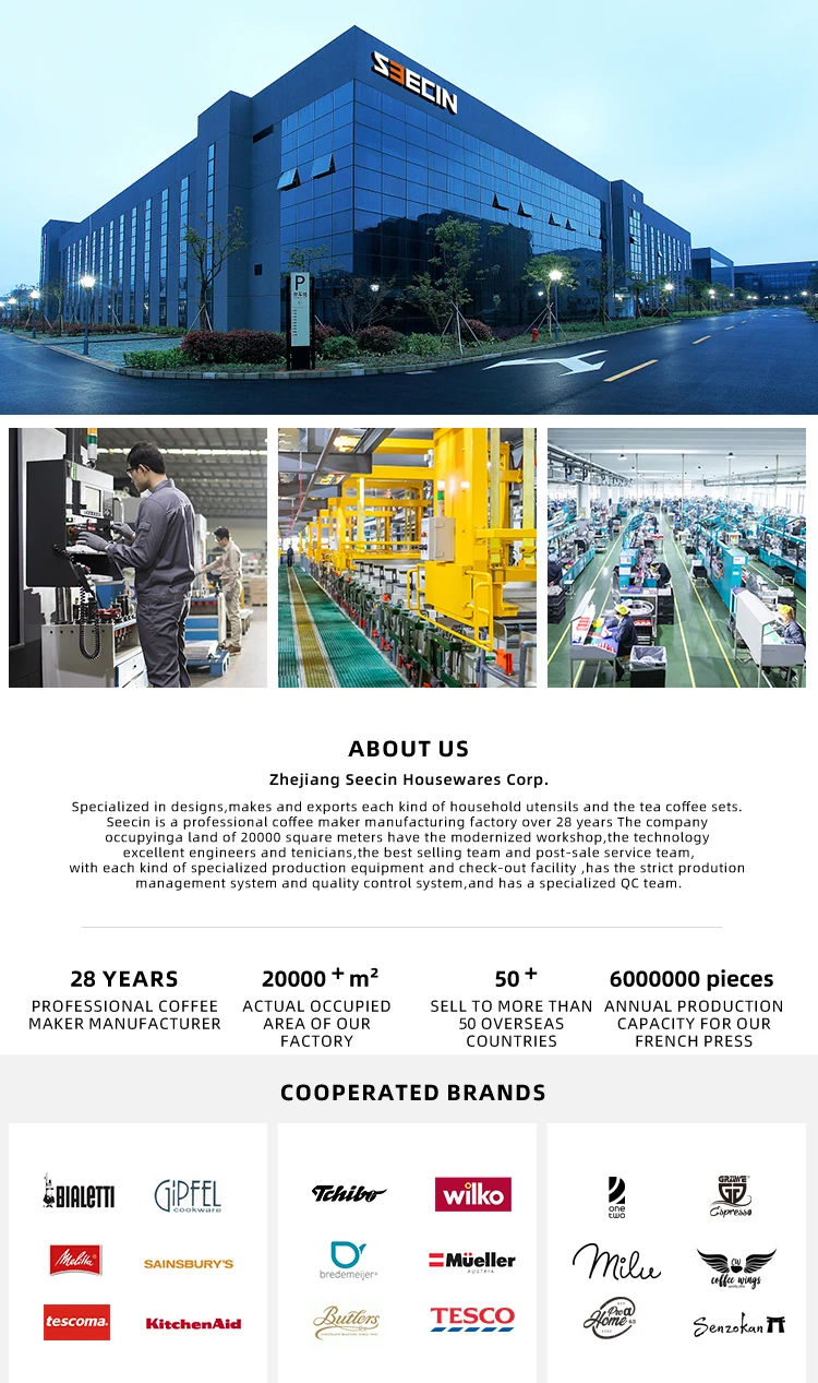 Ecofriendly Lfgb Certification Moka Pot Coffee Maker Glass And Stainless Steel Espresso Stove