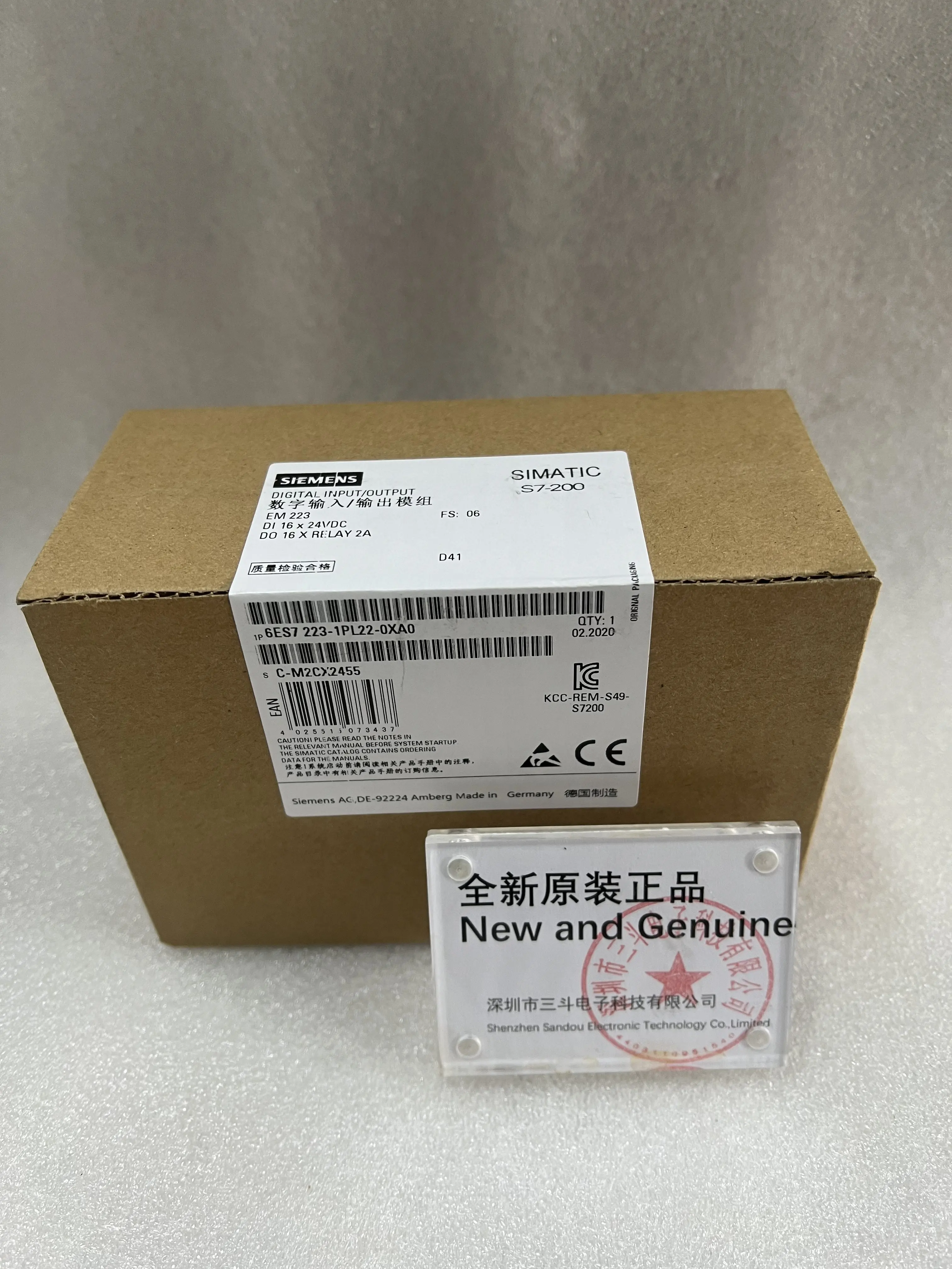 Siemens Digital Input/Output Module 6ES7223-1PL22-0XA0 Siemens Digital Input/Output Module 6ES7223-1PL22-0XA0