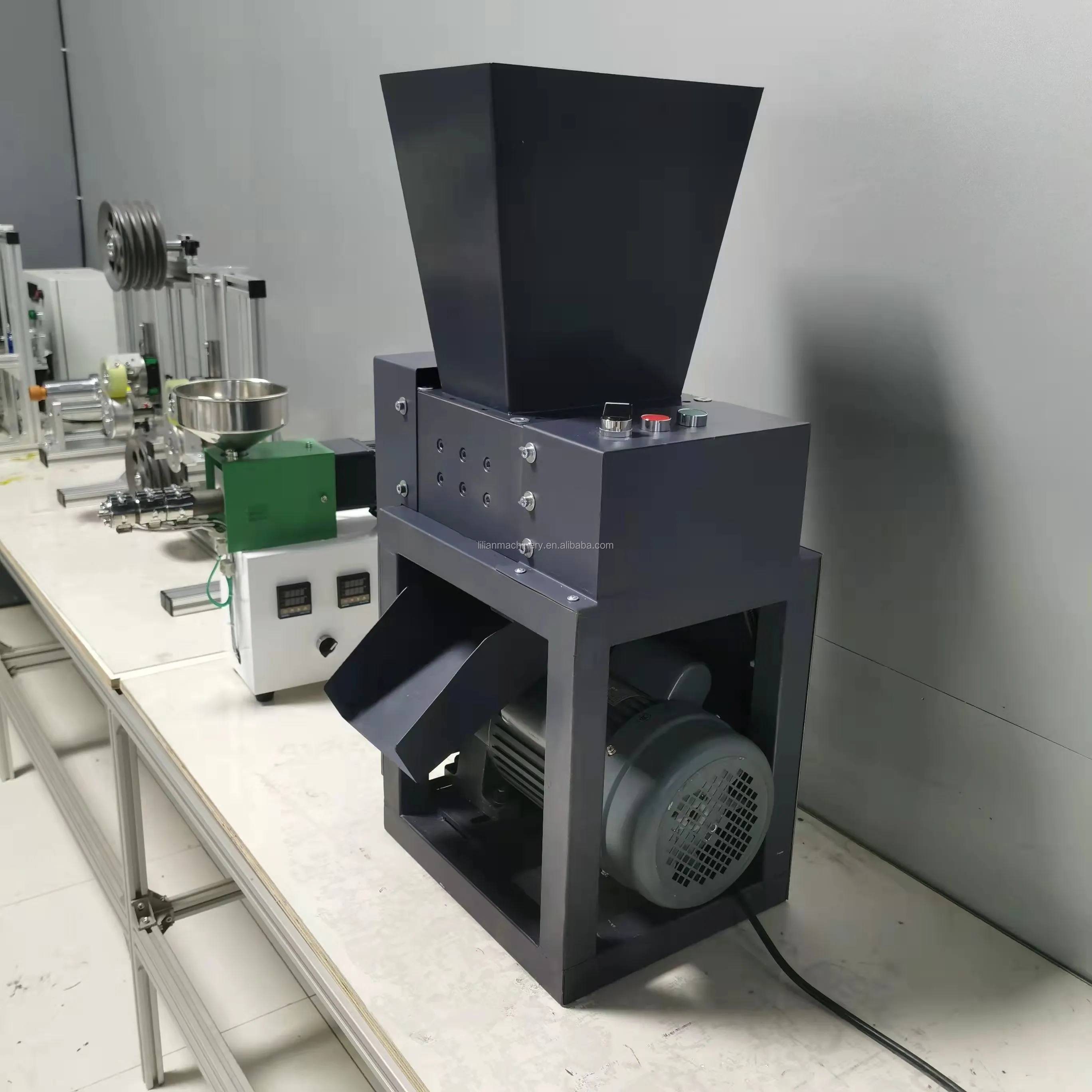 S100 Mini Plastic Shredder Machine,Small Shredder,Recycling Shredder ...