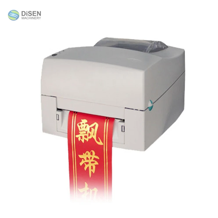 Machine d'impression de ruban Imprimante numérique à ruban satiné