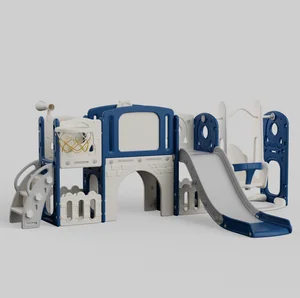 Toys 2026 Trends Cheap Price Children Small Indoor Playground Equipment Kids Plastic Baby Slide Set Kids Swing and Slide