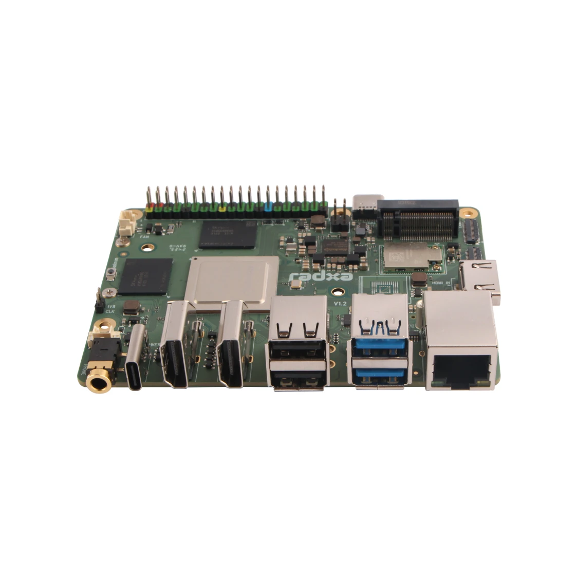 Radxa ROCK 5B+ Geliştirme Kartı - RK3588, 8K HDMI, WiFi 6