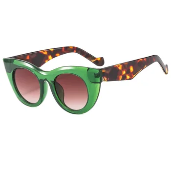 Elegant Cateye Design Plastic Fashion Sunies Sunglasses Woman
