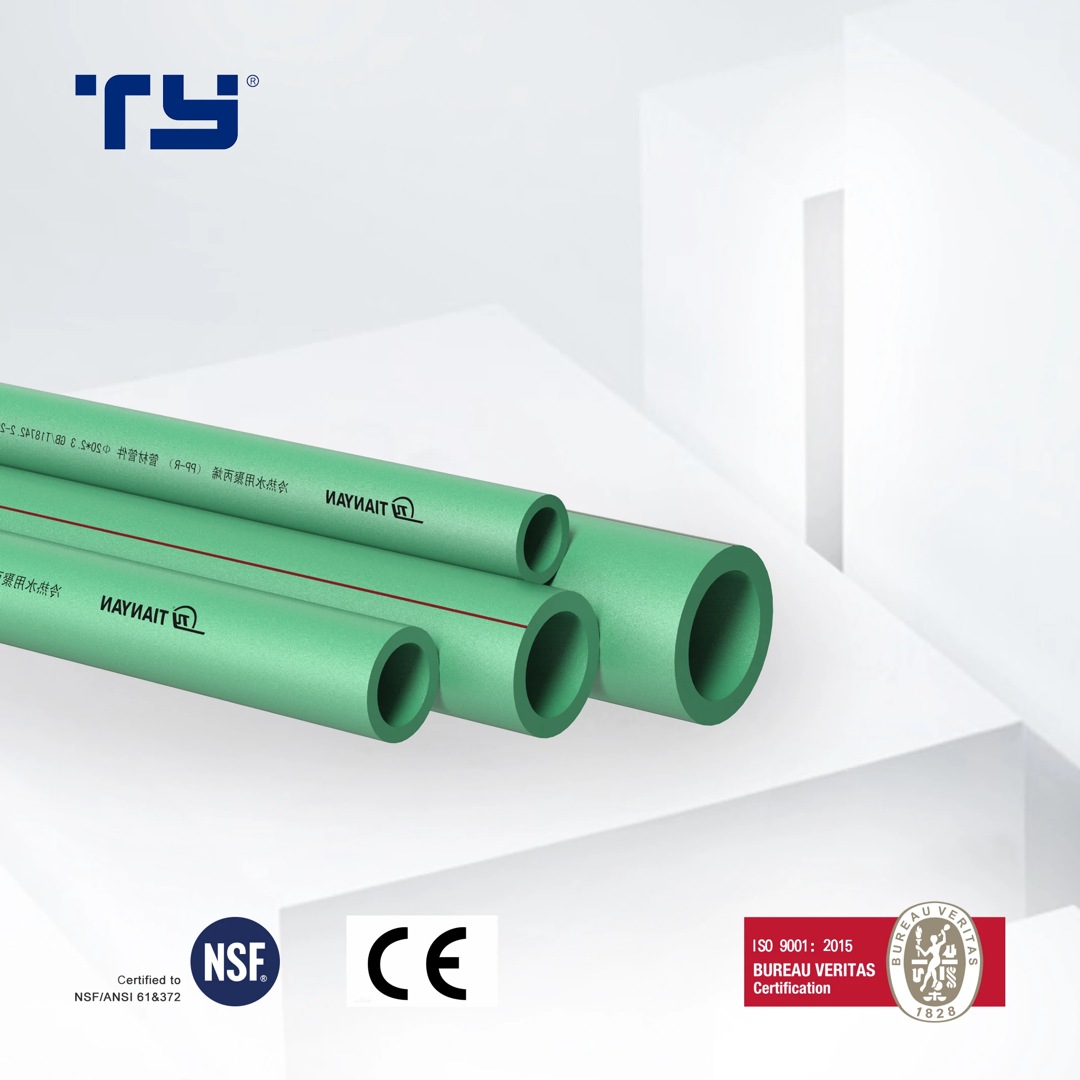 china factory all size cold and hot water ppr pipe and fitting ppr pipes  price list| Alibaba.com