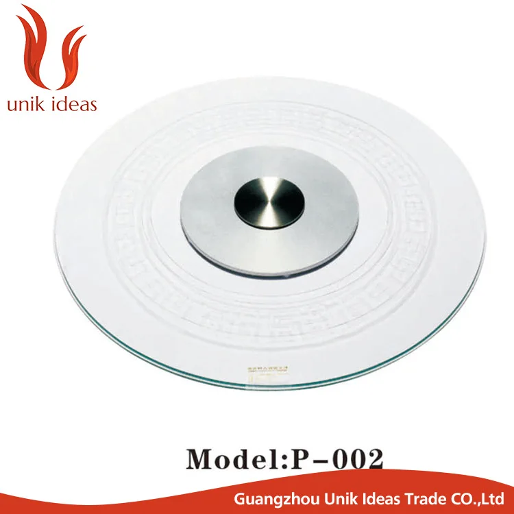 Банкетный подшипник из закаленного стекла 24 дюйма для обеденного стола