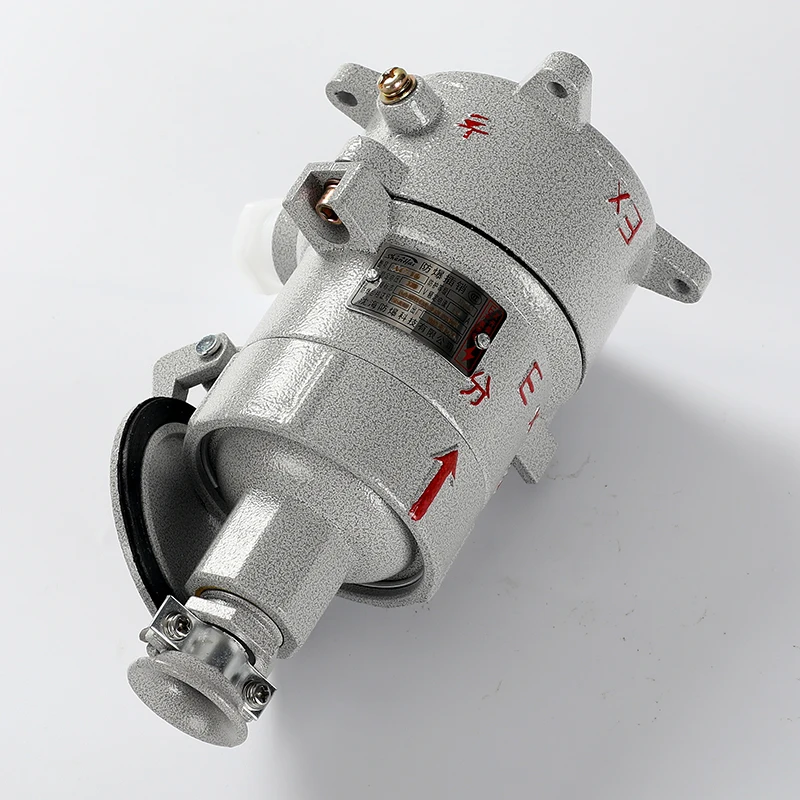 125A Mobile Plug 5 Pin Explosion Proof Industrial Plug and Socket for Oil Ex Proof Industrial Socket