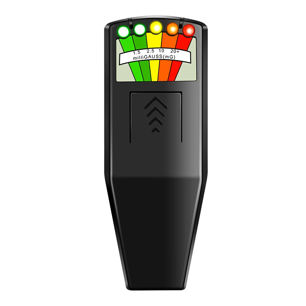 5 LED EMF Meter Magnetic Field Detector Ghost Hunting Paranormal Equipment Tester Counter K-II LED EMF Meter