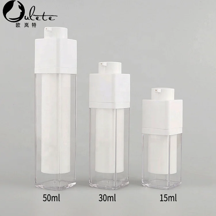 Download Rotary Twist Up Pump White Square Matte Cosmetic Airless Lotion Bottle 15ml 30ml 50ml Buy Square Matte Cosmetic Airless Bottle 15ml White Square Airless Lotion Bottle 15ml Square Cosmetic Airless Lotion Pump Bottle