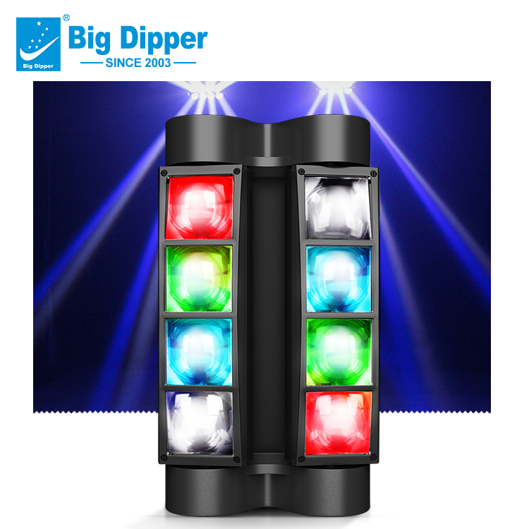 LM30A ムービングヘッドライト 8×3W LED ビッグディッパーLM30AミニスパイダーステージLEDライト