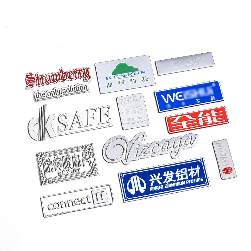 Asset Nameplate Examples New Design Aluminum Nameplate Anodized Sign Plaque Signage Brass ...