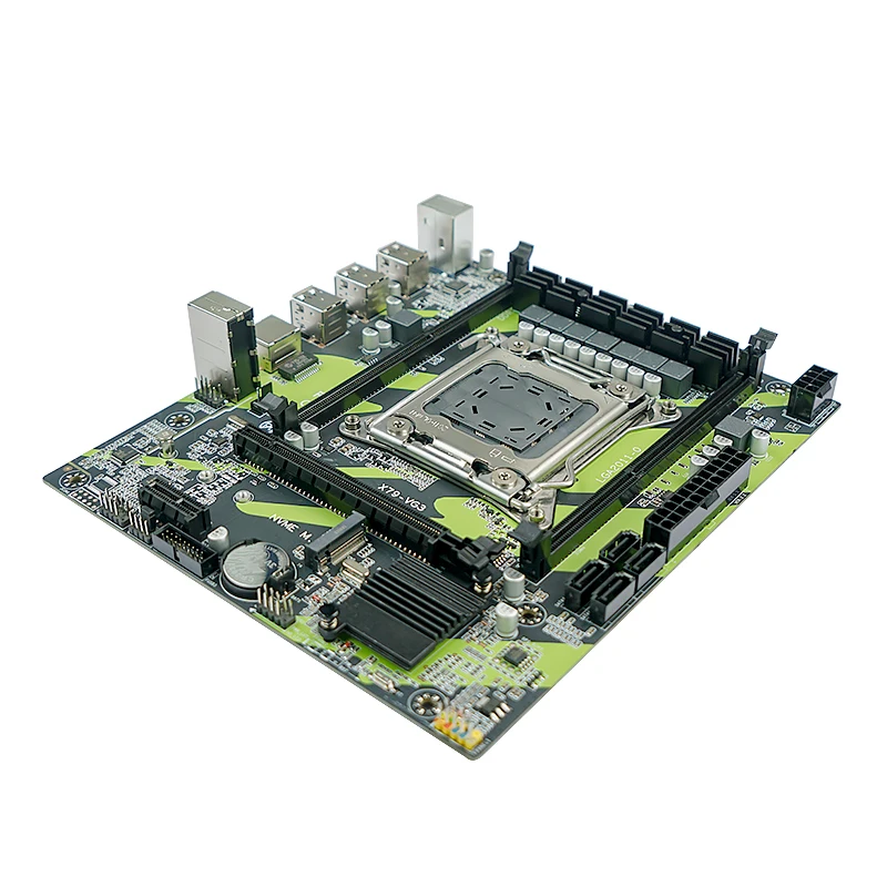 X79 Computer Mother Board H61 Chipset Desktop Mainboard Dual Channel DDR3 Xeon LGA2011 M.2 M-ATX Pc Motherboard
