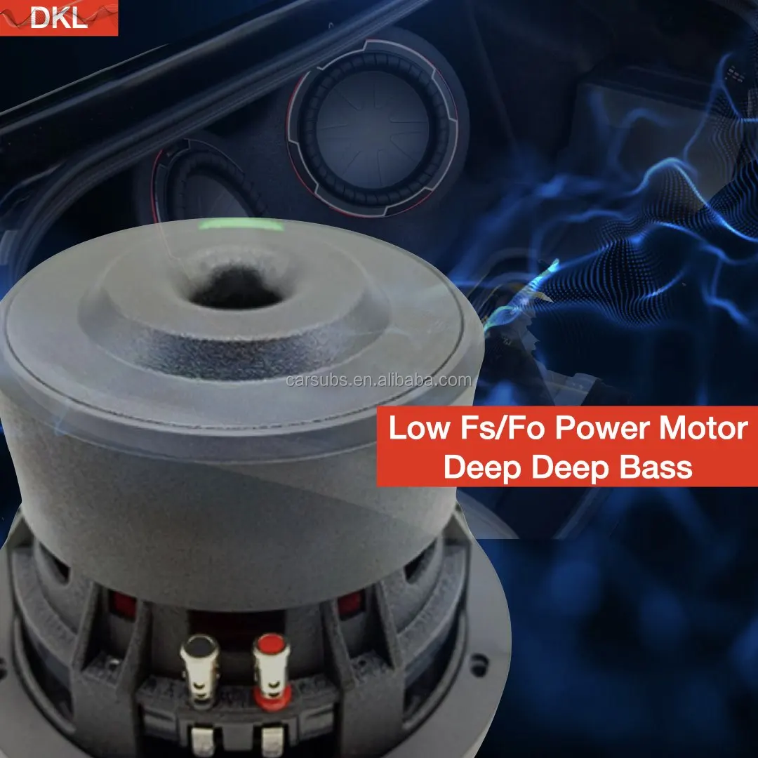 Car Audio Subwoofer Speaker 6 Inch Competition Sub Rms 400w Strong