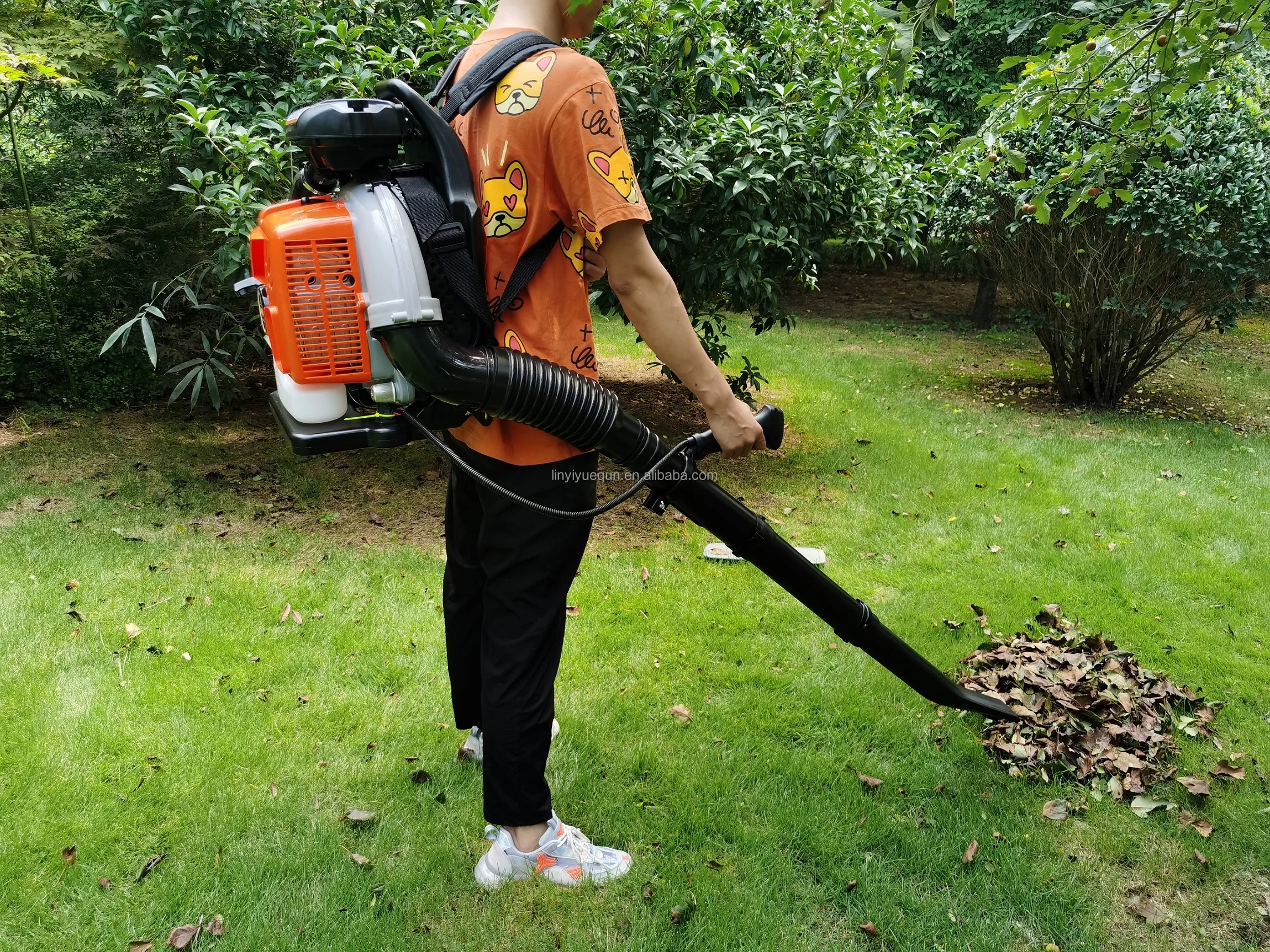 Professional Gas Snow Blower Powerful Backpack Wind Sweeper Back Pack