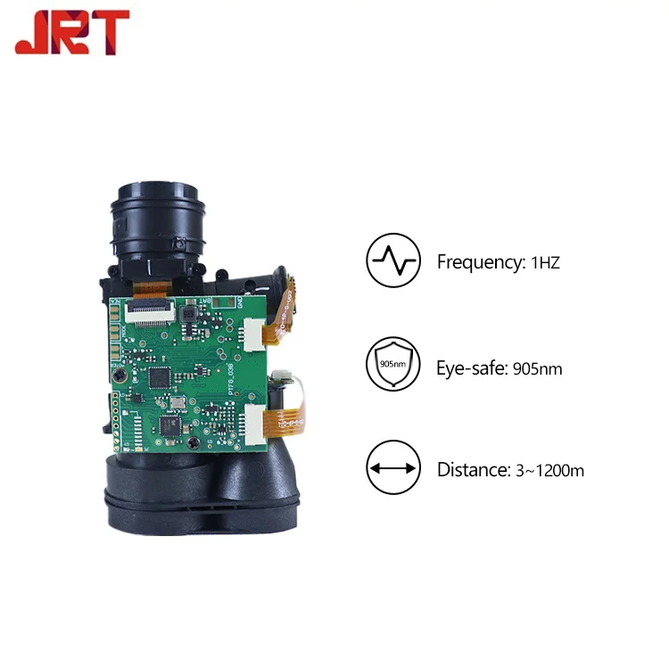 Class 1 Laser UART 800m Distance Measuring Sensor Long Range Module for Outdoor