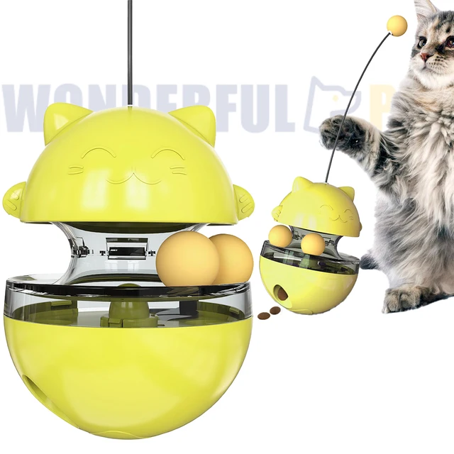 Wonderfulpet Newest 3 IN 1Multifunctional Interactive Cat Toy Pet Game Toy Cat Round Scratching Board Pet Training Toys