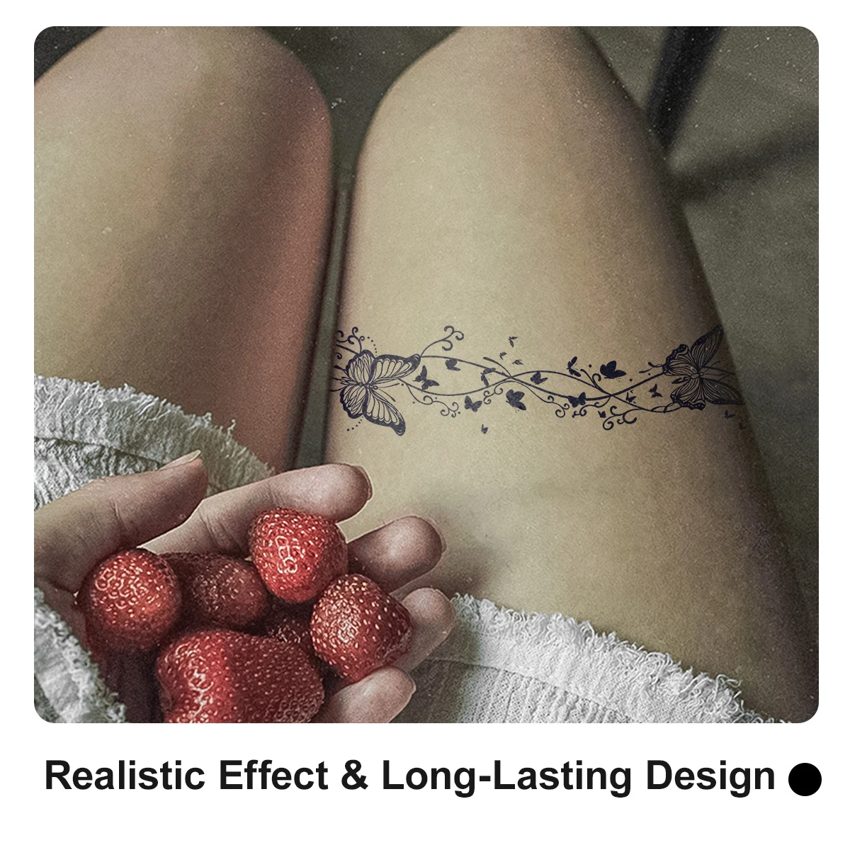 Flower Vine Tattoos That Bloom on Your Leg