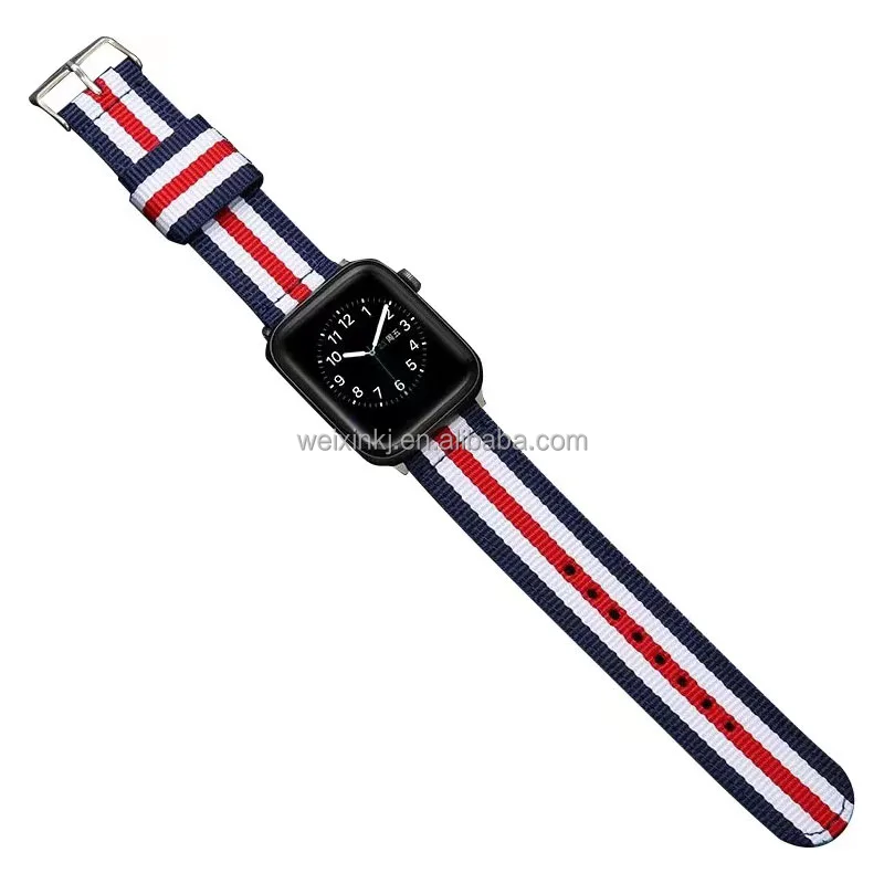 Best Sellers Nylon Watch Strap For Apple Watch Bands 38mm 42mm Apple