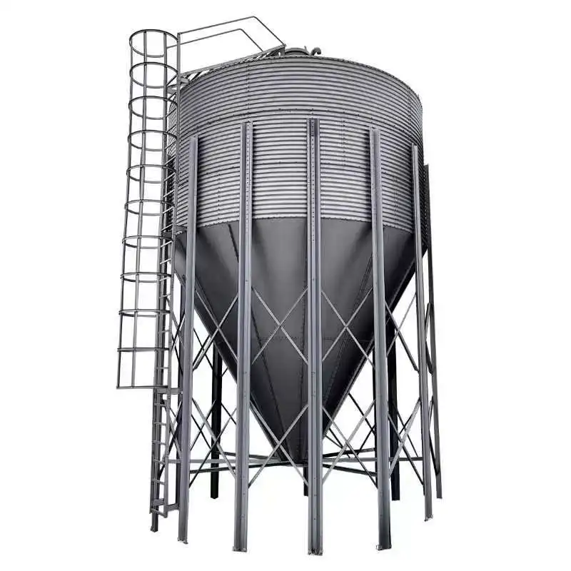 Zhmit Low Cost Vertical Grain Storage Silo Price 56 Cubic Meters