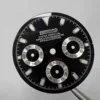 Black Dial Silver Rings