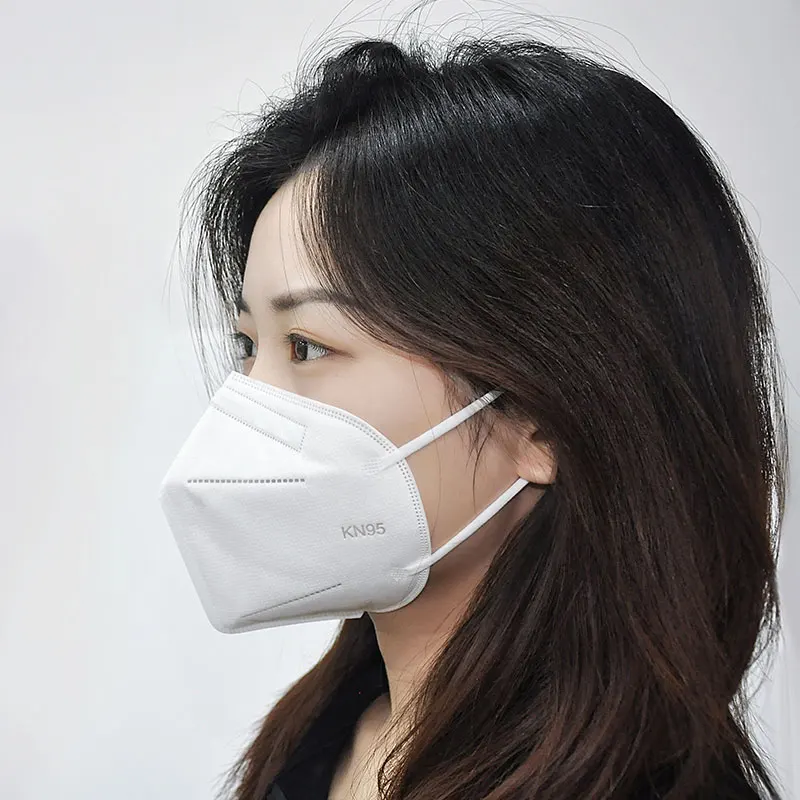 
Disposable gb2626-2006 kn95 20 pcs per box folding breathing face mouth mask 