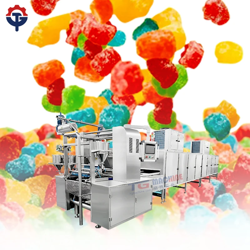 Fully Automatic Gummy Making Machine Low Price Gummy Bear Making Machine